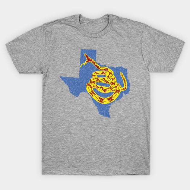 Texas Gadsden Snake T-Shirt by PelagiosCorner